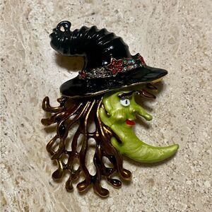 Kirks Folly Witch Brooch